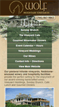 Mobile Screenshot of m.wolfmountainvineyards.com